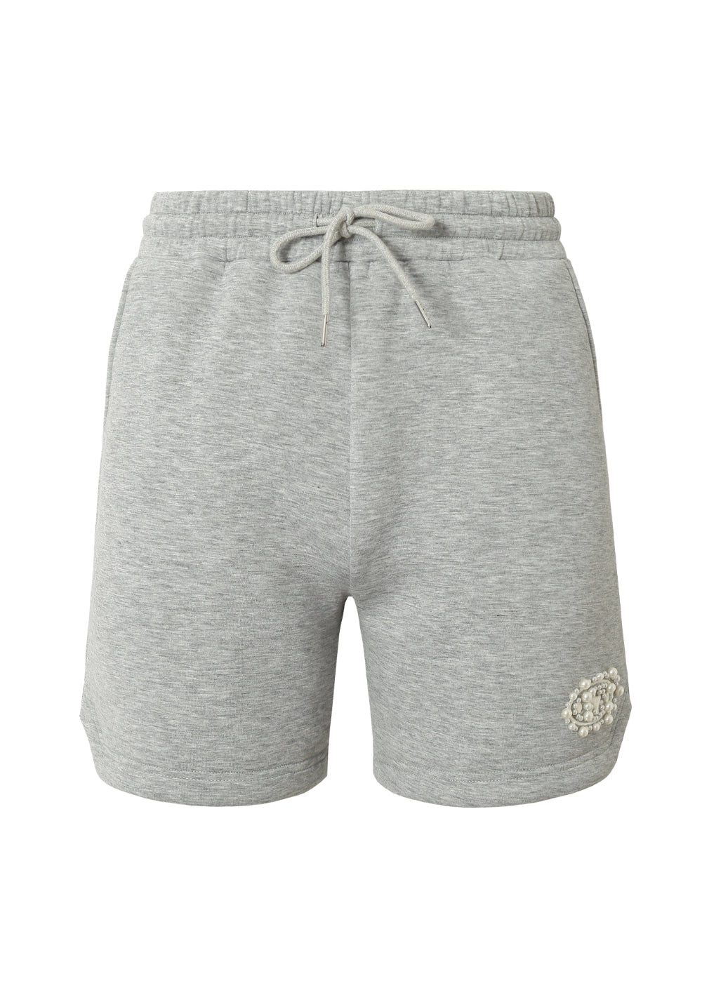 YADcrew丨YADcrew Pearl Logo Shorts-Gray - PSYLOS 1, YADcrew丨YADcrew Pearl Logo Shorts-Gray, Shorts, YADcrew, PSYLOS 1